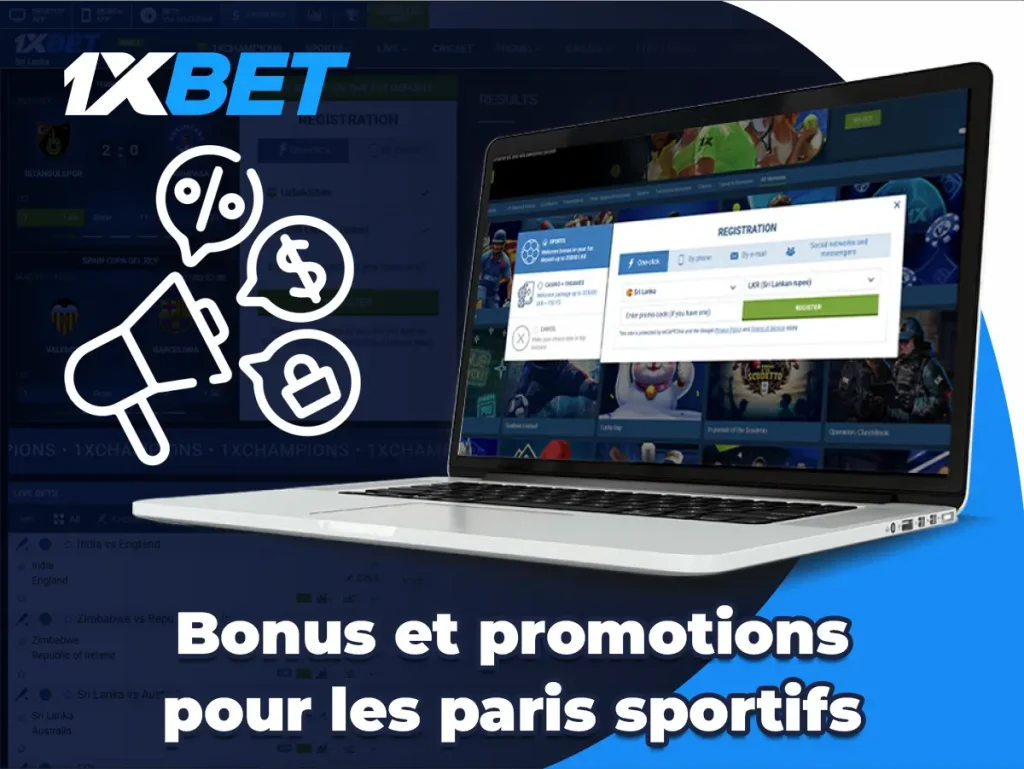 promotions pour les paris sportifs